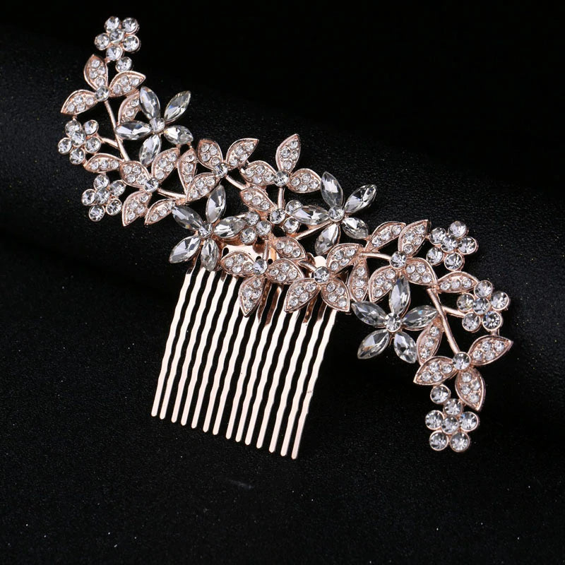 Rhinestone Hair Comb